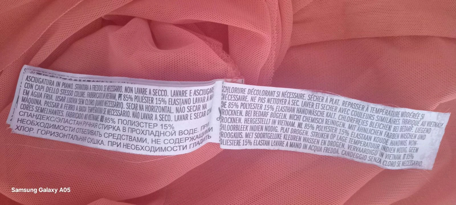 Top Mesh laranja Forever 21-Novo, costura leve & Feito no Vietnã – photo 10